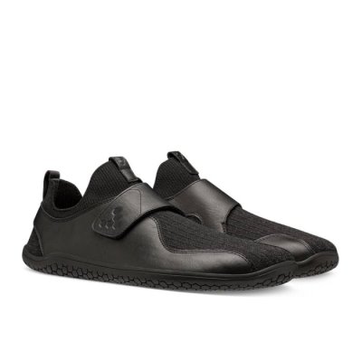 Vivobarefoot Men's Primus Knit EZ Casual Shoes - Black USA [RYK915786]